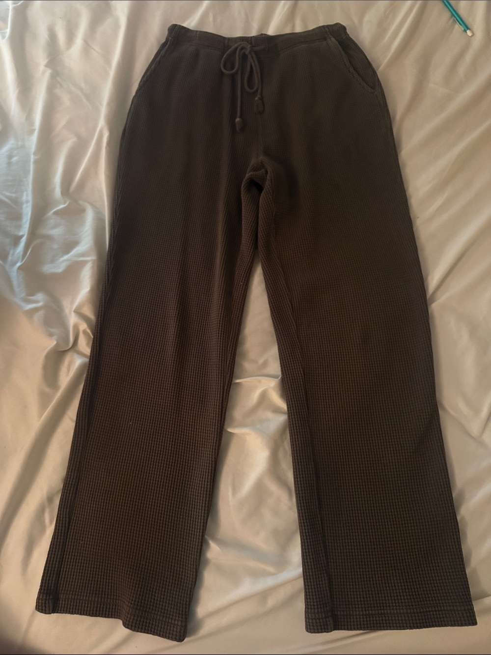 Elwood waffle knit sweatpants. Size XS.